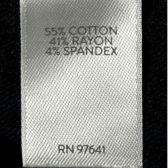 J.Jill Premium Bi-Stretch Flannel Plaid Ankle Trouser Pants Gray Work Women 14 - Picture 8 of 12